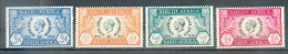 C 117 -  Afrique Du Sud  - YT  70-71-72-73 * - Unused Stamps