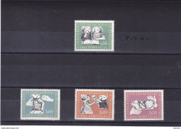 PORTUGAL 1962 PEDIATRIE, ENFANTS Yvert 904-907, Michel 923-926 NEUF** MNH Cote Yv 11 Euros - Ongebruikt