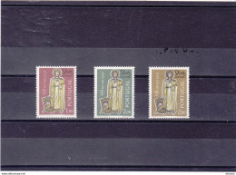 PORTUGAL 1962 Journée Du Timbre, Saint Zénon Yvert 911-913 NEUF** MNH Cote 4 Euros - Ongebruikt
