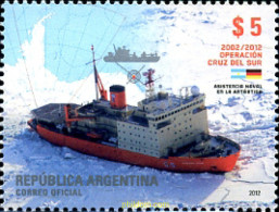 294478 MNH ARGENTINA 2012 TRANSPORTE - OPERACION CRUZ DEL SUR - Ungebraucht