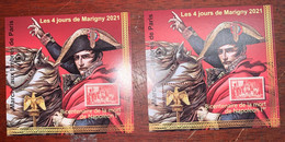 France - Bloc Souvenir Marigny - Neuf Sans Charnière ** - Bicentenaire De La Mort De Napoléon 1er - 2021 - Souvenir Blocks