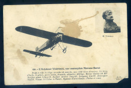 Cpa Aviation Aviateur Védrines Sur Monoplan Morane Borel    STEP167 - Airmen, Fliers