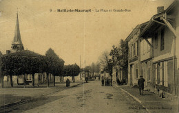 Heiltz Le Maurupt - La Place Et Grande Rue - Sonstige & Ohne Zuordnung