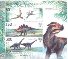 2024.Kyrgyzstan, , Prehistoric Fauna Of Kyrgyzstan,  S/s, Mint/** - Kirghizistan