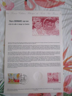 Document Officiel Pierre Bonnard Coin De Salle A Manger Au Cannet 14/4/84 - Documents Of Postal Services