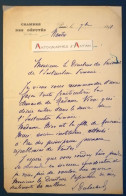 ● L.A.S 1898 Louis DUBOCHET Député - Nantes - Instruction Primaire - Mme NEVO - Lettre Autographe - Du Bochet - Politiques & Militaires