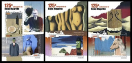 Guinea Bissau  2023 125 Years Since The Birth Of René Magritte. (638) OFFICIAL ISSUE - Autres & Non Classés