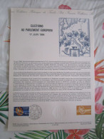 Document Officiel 24/3/84 Elections Au Parlement Europeen 17 Juin 84 - Documentos Del Correo