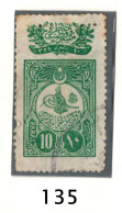 1908 Impero Ottomano - N° 135 - Gebraucht