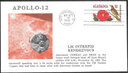 US Space Cover 1969. "Apollo 12" Moon Liftoff - United States