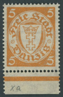 FREIE STADT DANZIG 193xa **, 1924, 5 Pf. Rötlichorange, Postfrisch, Pracht, Mi. 80.- - Postfris