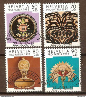 1992 PRO PATRIA Obl. - Used Stamps