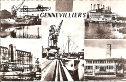 GENNEVILLIERS (92) Carte Multivues De 1965  CPSM  PF - Gennevilliers