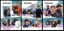 Guinea Bissau  2023 Max Verstappen. (641) OFFICIAL ISSUE - Cars