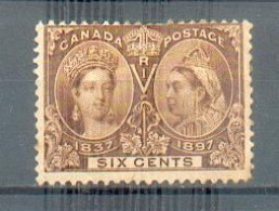 C 119 -  CANADA - YT  43 * GTC - Deux Dents Courtes Coté Haut Centre - Ungebraucht