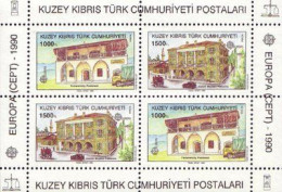 Cyprus (Turkey), 1990, Mi: Block 8 (MNH) - Nuovi