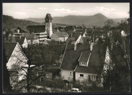 AK Frickenhausen /Württ., Ortsansicht Mit Hohen Neuffen, Fliegeraufnahme  - Altri & Non Classificati