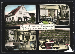 AK Owingen / Hohenzollern, Cafe-Restaurant Bürgerstüble Fam. Liener  - Other & Unclassified