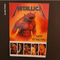 Hard-Rock  ** Metallica  ** Jump In The Fire - Musique Et Musiciens