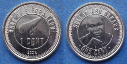 SIERRA LEONE - 1 Cent 2022 "Sullay Abu Bakarr" KM# 503 Monetary Reform (2022) - Edelweiss Coins - Sierra Leona