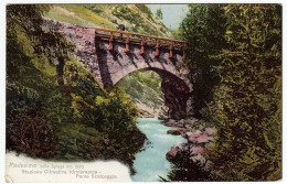 MADESIMO - SULLO SPLUGA - ....- PONTE SCALCOGGIA - SONDRIO - 1928 - Vedi Retro - Formato Piccolo - Sondrio