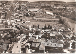 EN AVION AU-DESSUS DE ... LIBOS (47) Rue Principale En 1963  CPSM  GF - Libos