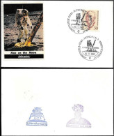 Germany Space Cover 1969. "Apollo 12" LM Moon Landing ##02 - Europa