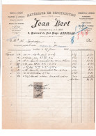 15-J.Bert....Matériaux De Construction, Chaux & Ciment, Parquets & Lambris....Aurillac...(Cantal)...1908 - Altri & Non Classificati