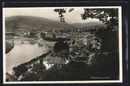 AK Miltenberg A. Main, Ortsansicht Mit Fluss Aus Der Vogelschau  - Miltenberg A. Main