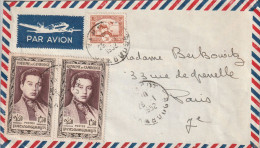CAMBODGE - LETTRE Par Avion - Kampot Le 25/01/1952 Pour Paris - Cambodge