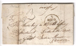 2578 DUBLIN IRELAND TO LONDON 1850 COVER GREAT BRITAIN - 1840 Mulready Envelopes & Lettersheets