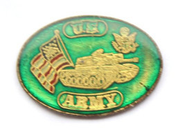 Pin's U.S. ARMY - Drapeau Des USA - Tank - N030 - Armee