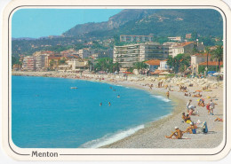 Menton - Les Plages De La Promenade Du Soleil - Menton