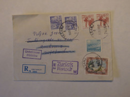 YUGOSLAVIA REGISTERED COVER  1987 - Autres & Non Classés