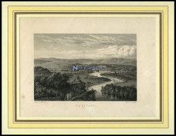 CANNSTADT, Gesamtansicht, Stahlstich Von Maier/Lacey Um 1840 - Stampe & Incisioni