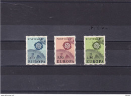 PORTUGAL 1967 EUROPA Yvert 1007-1009, Michel 1026-1028 NEUF** MNH Cote Yv 20 Euros - Nuovi