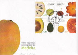 FDC  2009   MADEIRA - Frutta