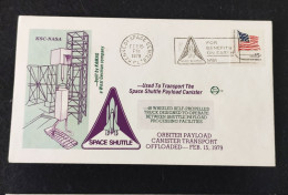 * US - ORBITER PAYLOAD CANISHER TRANSPORT OFFLOADED 1979 (82) - USA