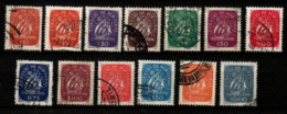 PORTUGAL  -   1943.    L O T  De  13   Oblitérés    Caravelle - Used Stamps