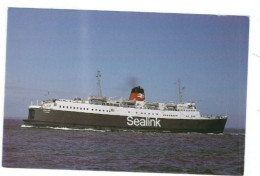 POSTCARD   SHIPPING  FERRY  SEALINK  AVALON PUBL BY RAMSEY POSTCARDS - Ferries