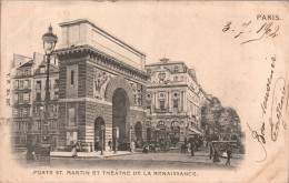 PARIS PORTE SAINT MARTIN - Andere Monumenten, Gebouwen