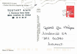 N°42448 Z -cachet Manuel De Hermes - Manual Postmarks