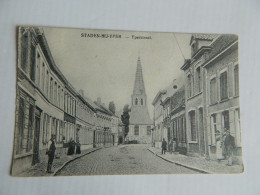 STADEN BIJ YPER:YPERSTRAAT  TRES ANIMEE 1917 - Ieper