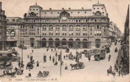 PARIS La Gare St Lazare - Pariser Métro, Bahnhöfe