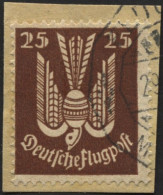 Dt. Reich 210 O, 1922, 25 Pf. Holztaube, Pracht, Gepr. Infla, Mi. 24.- - Gebraucht