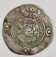 SASANIAN KINGS. Khosrau II. 591-628 AD. AR Silver Drachm Year 30 Mint BBA - Oriental