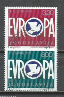 2554B-JUGOSLAVIA YUGOSLAVIA SERIE COMPLETA 1975 Nº 1506/1507 SERIE EUROPA - Gebraucht