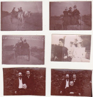 11 Anciennes Photographies Amateur / Femmes Et Hommes - Années 1900 - 1920 - Anonymous Persons