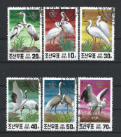 Korea 1990 Birds Y.T. 2182/2187 (0) - Korea (Nord-)