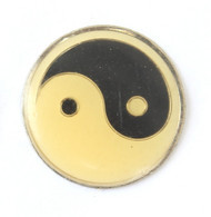 Pin's YIN Et YANG - Symbole De La Philosophie Chinoise - K471 - Andere & Zonder Classificatie